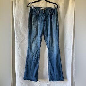 Levi's‎ 515 Blue Light Wash Bootcut Slim Fit Jeans Womens 8